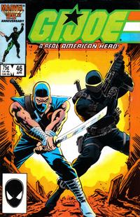 Cover for G.I. Joe, A Real American Hero (Marvel, 1982 series) #46 [Direct]