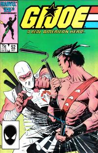 Cover for G.I. Joe, A Real American Hero (Marvel, 1982 series) #52 [Direct]