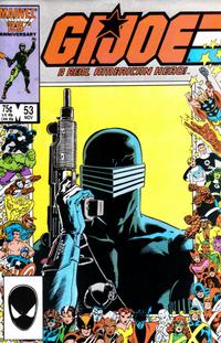 Cover for G.I. Joe, A Real American Hero (Marvel, 1982 series) #53 [Direct]