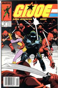 Cover for G.I. Joe, A Real American Hero (Marvel, 1982 series) #91 [Newsstand]