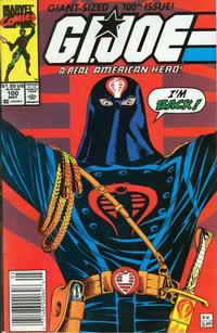 Cover for G.I. Joe, A Real American Hero (Marvel, 1982 series) #100 [Newsstand]