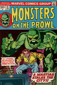 Cover Thumbnail for Monsters on the Prowl (Marvel, 1971 series) #21