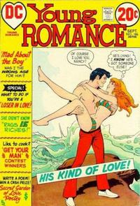 Cover for Young Romance (DC, 1963 series) #186