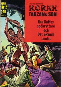 Cover Thumbnail for Korak (Williams Förlags AB, 1966 series) #12