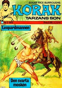 Cover Thumbnail for Korak (Williams Förlags AB, 1966 series) #3/1975