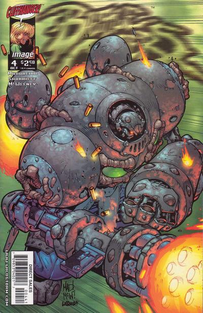 Cover for Battle Chasers (Image, 1998 series) #4 [Calibretto Cover]