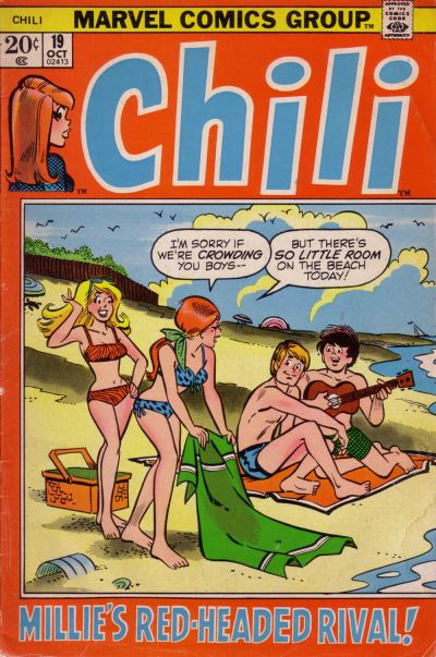 Cover for Chili (Marvel, 1969 series) #19