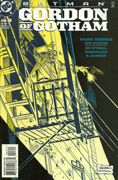 Cover for Batman: Gordon of Gotham (DC, 1998 series) #3 [Direct Sales]
