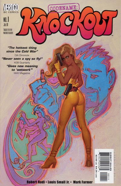 Cover for Codename: Knockout (DC, 2001 series) #1 [Joe Chiodo Cover]