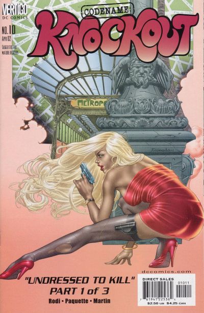 Cover for Codename: Knockout (DC, 2001 series) #10