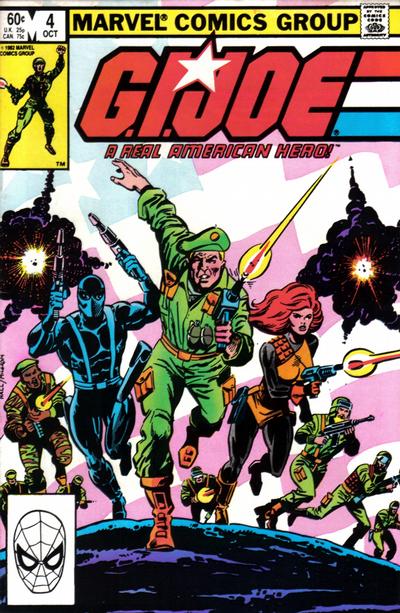 Cover for G.I. Joe, A Real American Hero (Marvel, 1982 series) #4 [Direct]