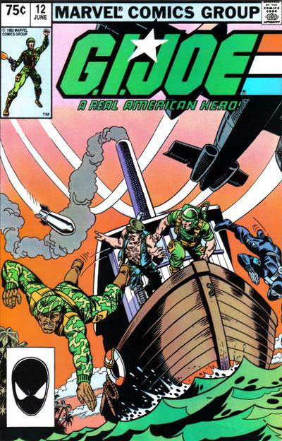 Cover for G.I. Joe, A Real American Hero (Marvel, 1982 series) #12 [Second Print]
