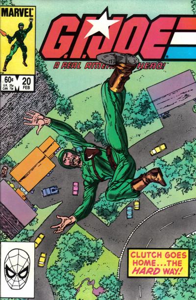 Cover for G.I. Joe, A Real American Hero (Marvel, 1982 series) #20 [Direct]