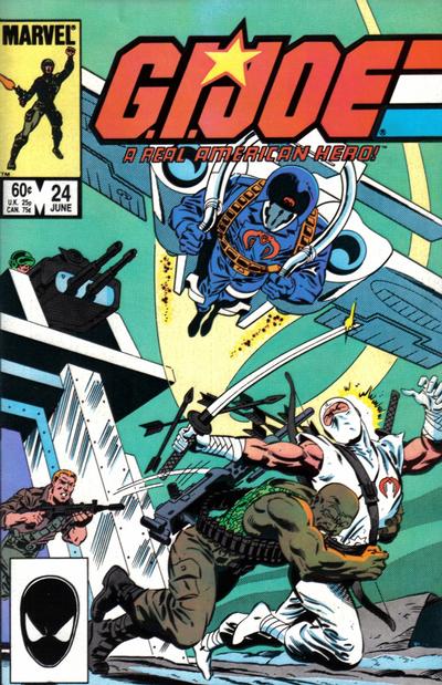 Cover for G.I. Joe, A Real American Hero (Marvel, 1982 series) #24 [Direct]