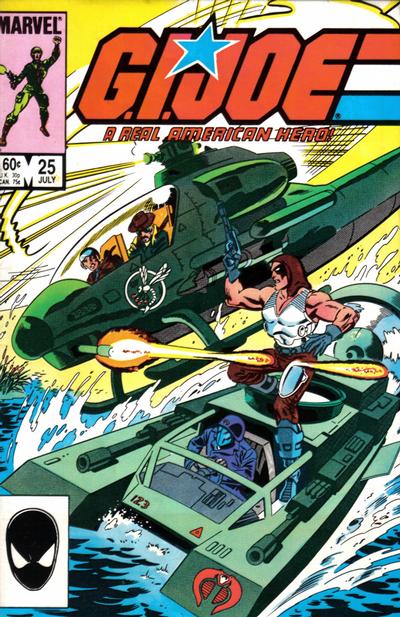 Cover for G.I. Joe, A Real American Hero (Marvel, 1982 series) #25 [Direct]
