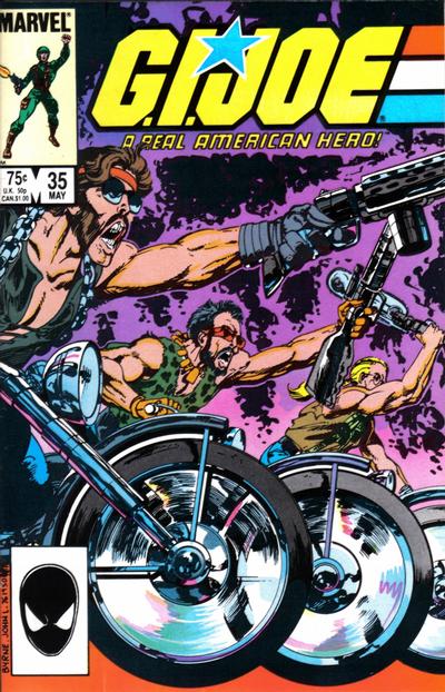 Cover for G.I. Joe, A Real American Hero (Marvel, 1982 series) #35 [Direct]