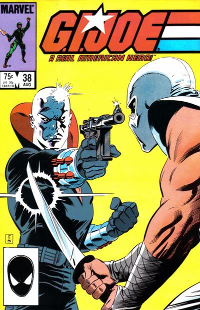 Cover for G.I. Joe, A Real American Hero (Marvel, 1982 series) #38 [Direct]