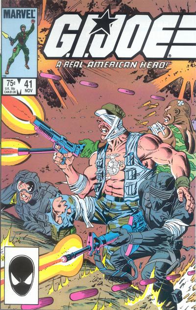 Cover for G.I. Joe, A Real American Hero (Marvel, 1982 series) #41 [Direct]