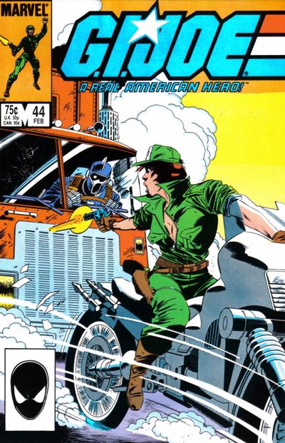 Cover for G.I. Joe, A Real American Hero (Marvel, 1982 series) #44 [Direct]