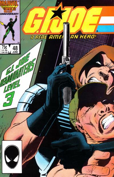 Cover for G.I. Joe, A Real American Hero (Marvel, 1982 series) #48 [Direct]