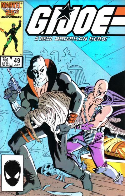Cover for G.I. Joe, A Real American Hero (Marvel, 1982 series) #49 [Direct]