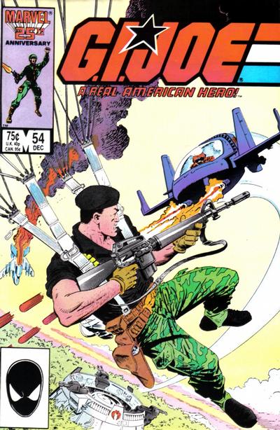 Cover for G.I. Joe, A Real American Hero (Marvel, 1982 series) #54 [Direct]