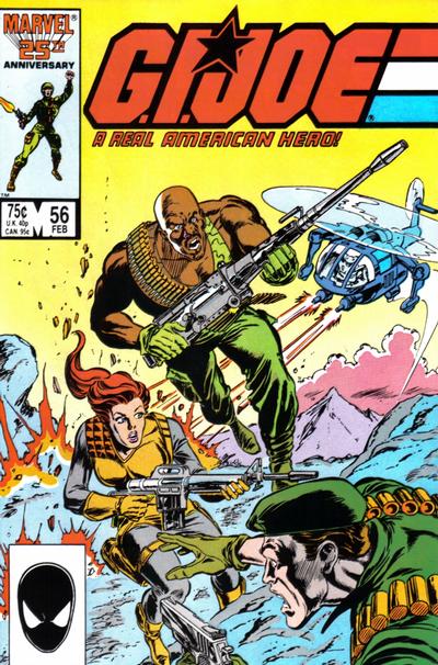 Cover for G.I. Joe, A Real American Hero (Marvel, 1982 series) #56 [Direct]
