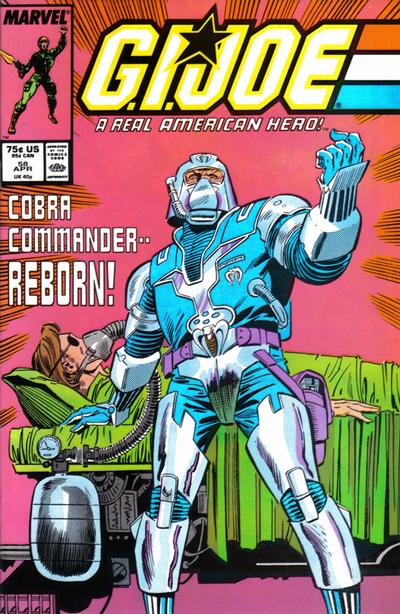 Cover for G.I. Joe, A Real American Hero (Marvel, 1982 series) #58 [Direct]
