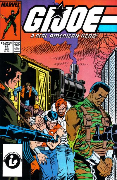 Cover for G.I. Joe, A Real American Hero (Marvel, 1982 series) #62 [Direct]