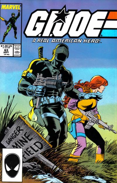 Cover for G.I. Joe, A Real American Hero (Marvel, 1982 series) #63 [Direct]