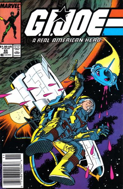Cover for G.I. Joe, A Real American Hero (Marvel, 1982 series) #65 [Newsstand]