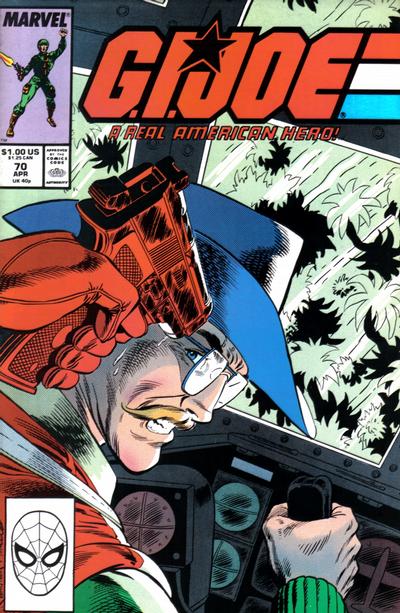 Cover for G.I. Joe, A Real American Hero (Marvel, 1982 series) #70 [Direct]