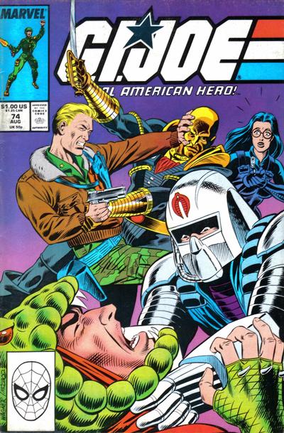 Cover for G.I. Joe, A Real American Hero (Marvel, 1982 series) #74 [Direct]