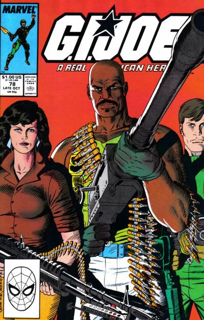 Cover for G.I. Joe, A Real American Hero (Marvel, 1982 series) #78 [Direct]