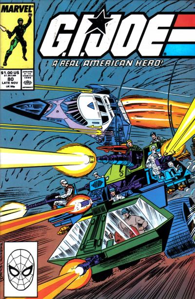Cover for G.I. Joe, A Real American Hero (Marvel, 1982 series) #80 [Direct]