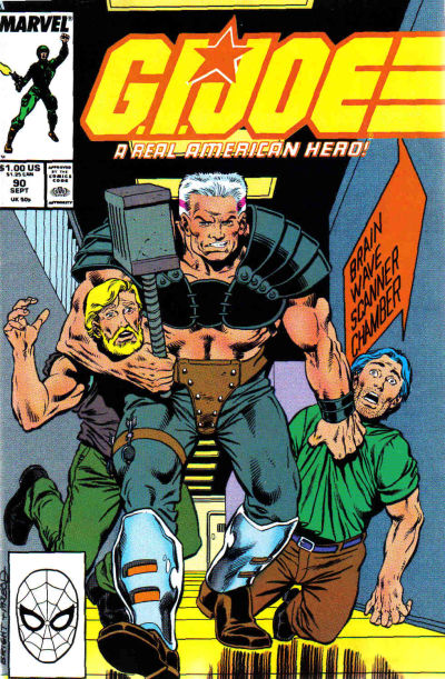 Cover for G.I. Joe, A Real American Hero (Marvel, 1982 series) #90 [Direct]
