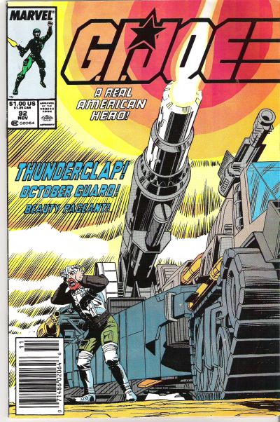 Cover for G.I. Joe, A Real American Hero (Marvel, 1982 series) #92 [Newsstand]