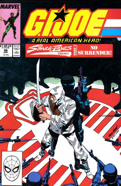 Cover for G.I. Joe, A Real American Hero (Marvel, 1982 series) #96 [Direct]