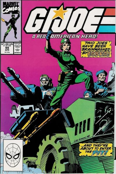 Cover for G.I. Joe, A Real American Hero (Marvel, 1982 series) #99 [Direct]