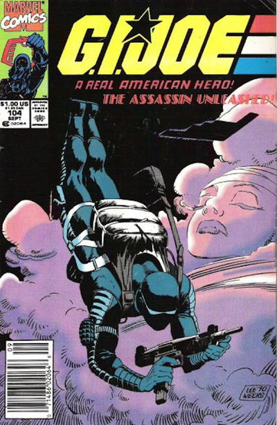 Cover for G.I. Joe, A Real American Hero (Marvel, 1982 series) #104 [Newsstand]