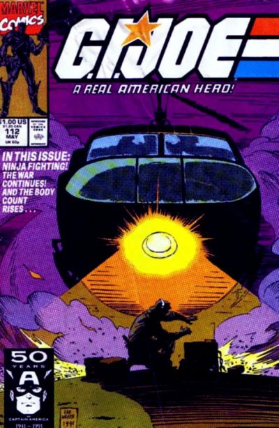 Cover for G.I. Joe, A Real American Hero (Marvel, 1982 series) #112 [Direct]