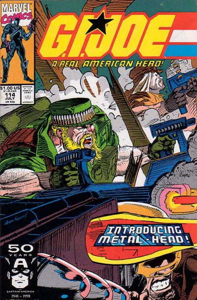 Cover for G.I. Joe, A Real American Hero (Marvel, 1982 series) #114 [Direct]