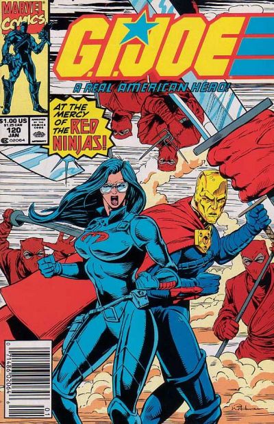 Cover for G.I. Joe, A Real American Hero (Marvel, 1982 series) #120 [Newsstand]