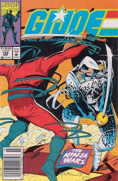 Cover for G.I. Joe, A Real American Hero (Marvel, 1982 series) #122 [Newsstand]