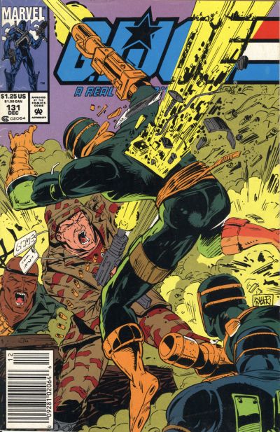 Cover for G.I. Joe, A Real American Hero (Marvel, 1982 series) #131 [Newsstand]