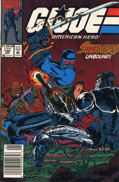 Cover for G.I. Joe, A Real American Hero (Marvel, 1982 series) #132 [Newsstand]