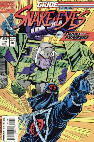 Cover for G.I. Joe, A Real American Hero (Marvel, 1982 series) #140 [Direct Edition]