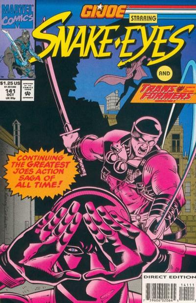 Cover for G.I. Joe, A Real American Hero (Marvel, 1982 series) #141 [Direct Edition]