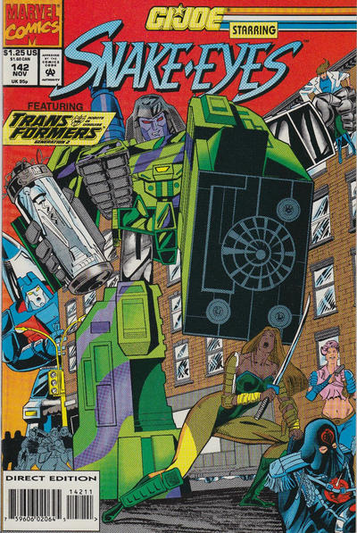 Cover for G.I. Joe, A Real American Hero (Marvel, 1982 series) #142 [Direct Edition]