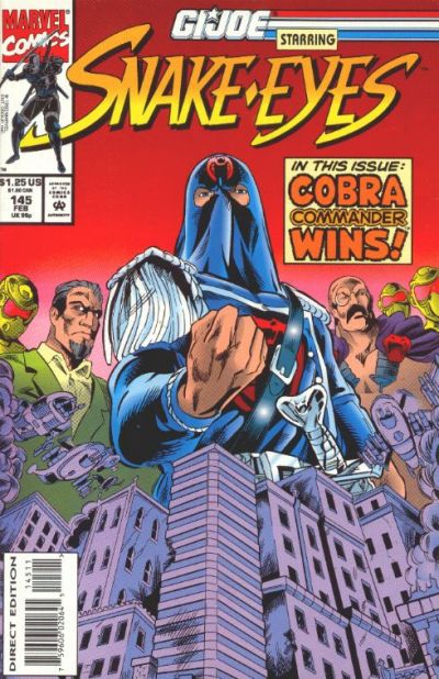 Cover for G.I. Joe, A Real American Hero (Marvel, 1982 series) #145 [Direct Edition]